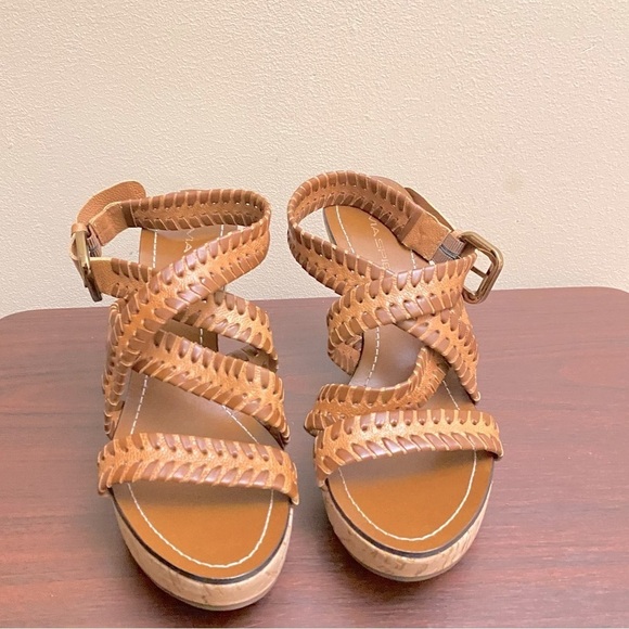 Via Spiga Strap Platform Heels Sandals - Picture 1 of 6